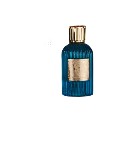 QISSA perfume with citrus, leather, incense, jasmine, amber, musk, and saffron notes